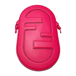FENDI FF Pink Shoulder Bag Phone & Card Holder LHQ274