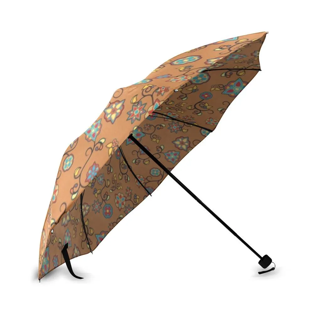 Fire Bloom Light Foldable Umbrella
