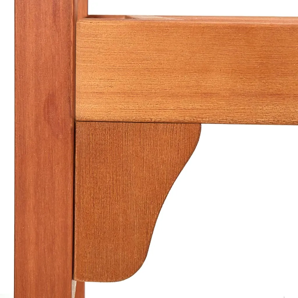 Foldable Patio Bench 47.2" Solid Eucalyptus Wood
