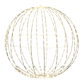 Foldable Sphere LED Metal 60cm