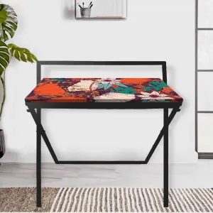 Foldable Work from Home Table for Study Writing Desk - Elegance Autumn