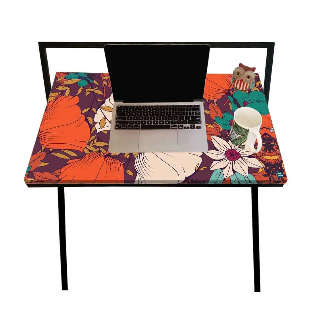 Foldable Work from Home Table for Study Writing Desk - Elegance Autumn