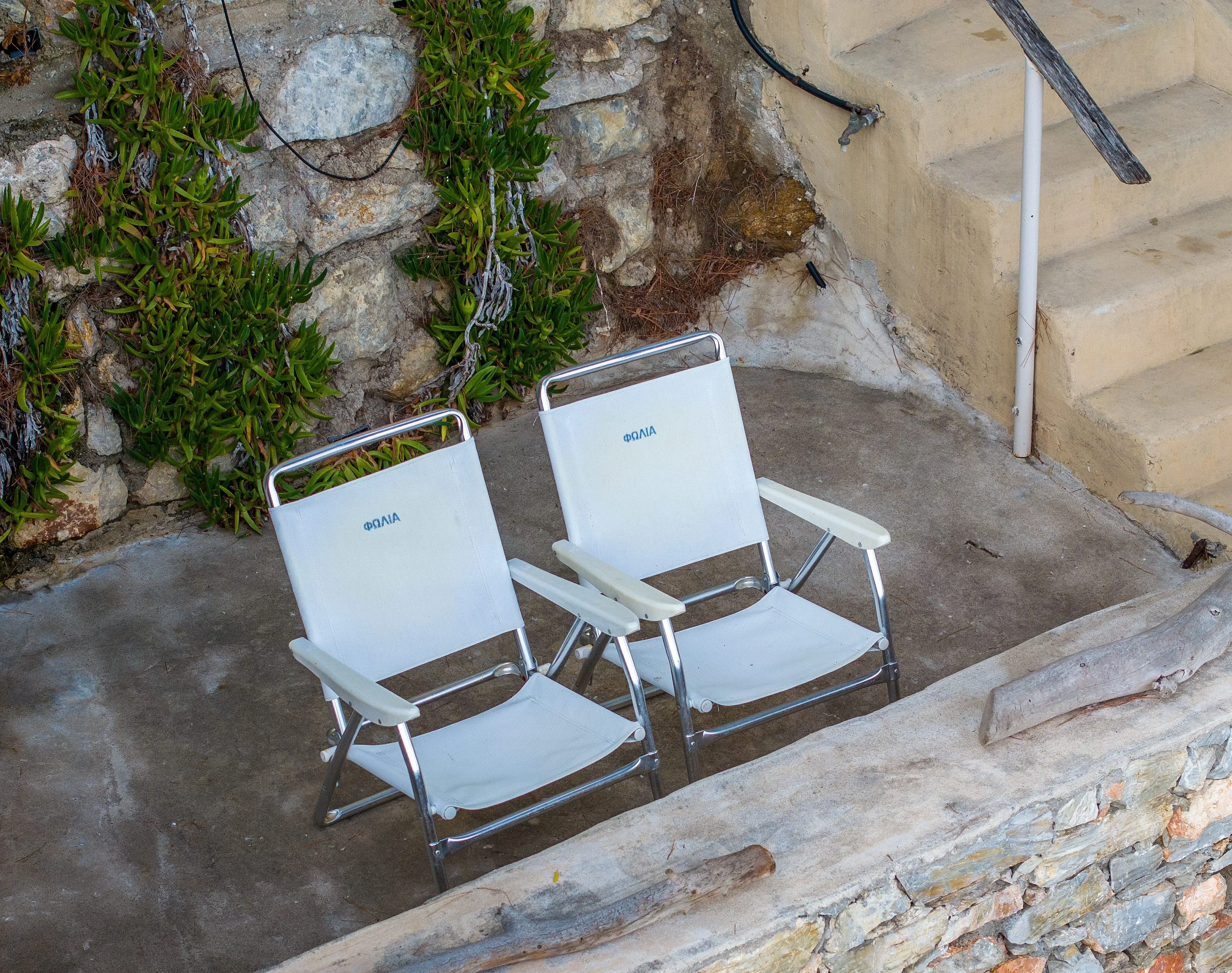 Folding Aluminum Beach Chair Plastic Armrests Textilene Fabric -PA600