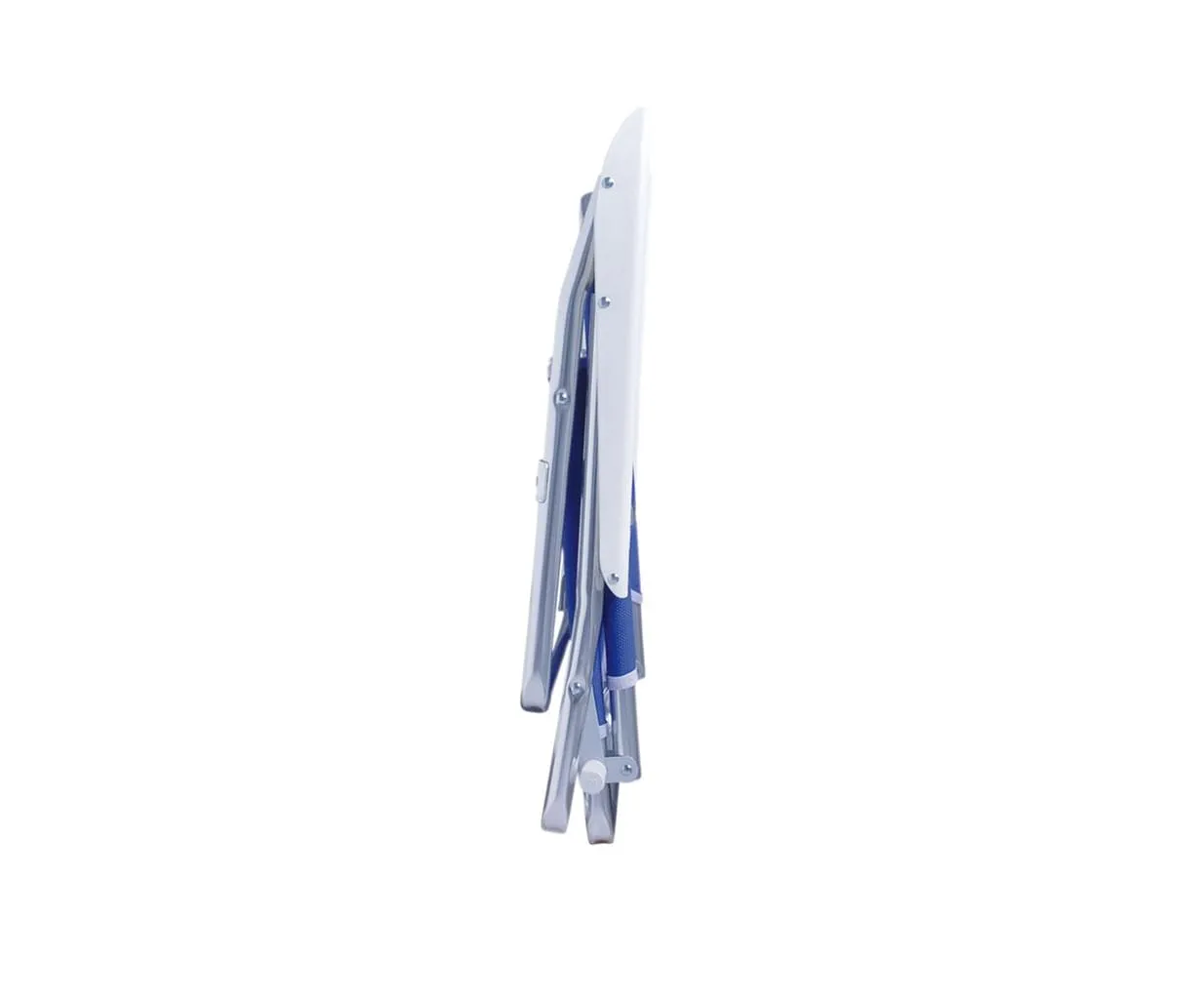 Folding Aluminum Beach Chair Plastic Armrests Textilene Fabric -PA600