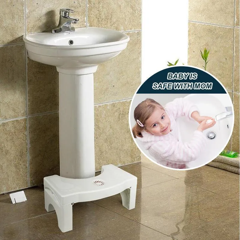 Folding Multi-Function Toilet Stool Bathroom Accessories