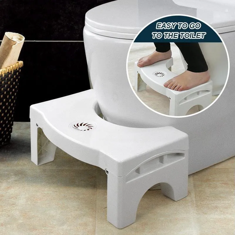 Folding Multi-Function Toilet Stool Bathroom Accessories