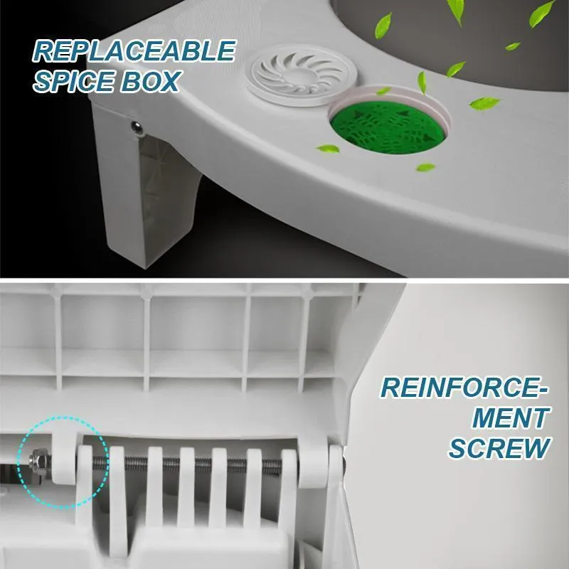 Folding Multi-Function Toilet Stool Bathroom Accessories