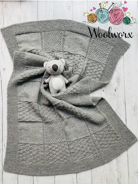 FREE PATTERN: Eight Texture Blanket