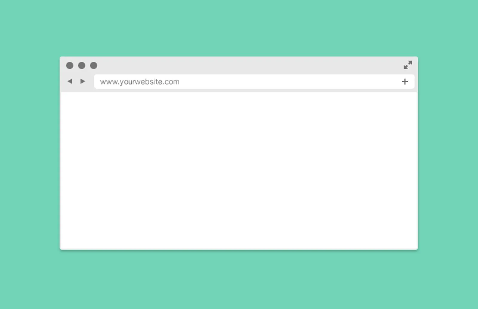 Free Website Browser Mockup