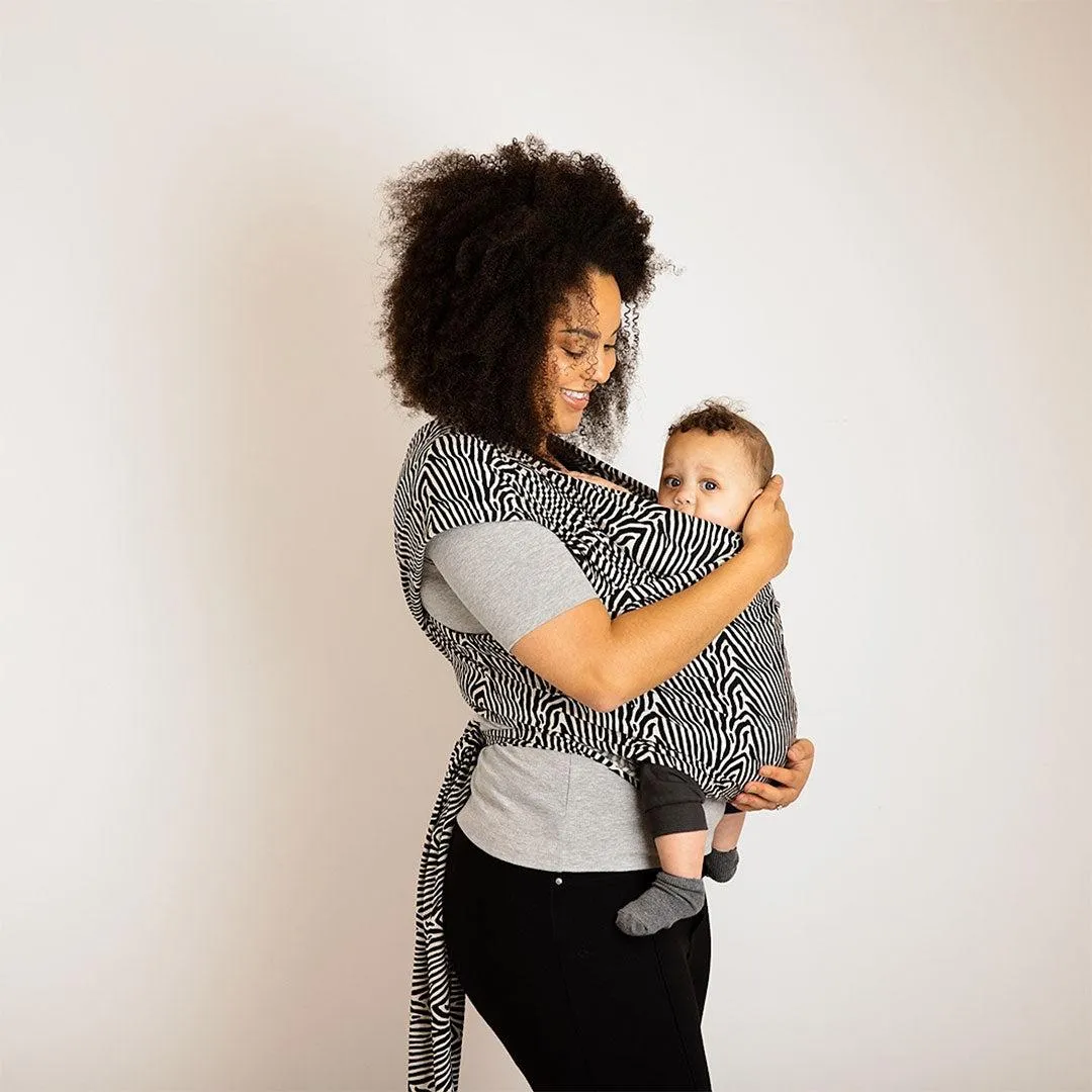 Gaia Stretchy Baby Wrap Carrier - Organic Cotton - Okapi