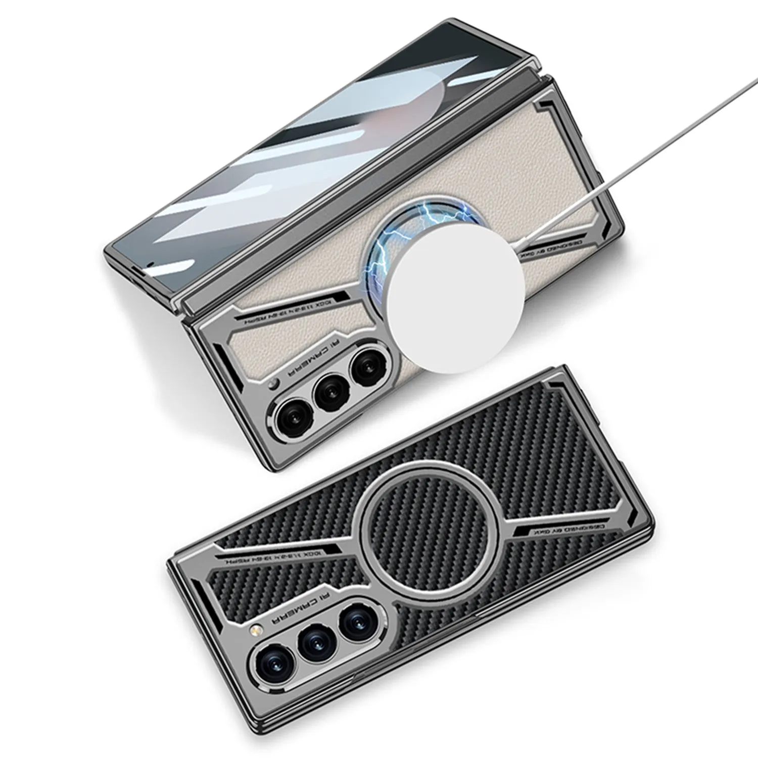 Galaxy Z Fold Series Fortress Elite Pro Metal Magsafe Case