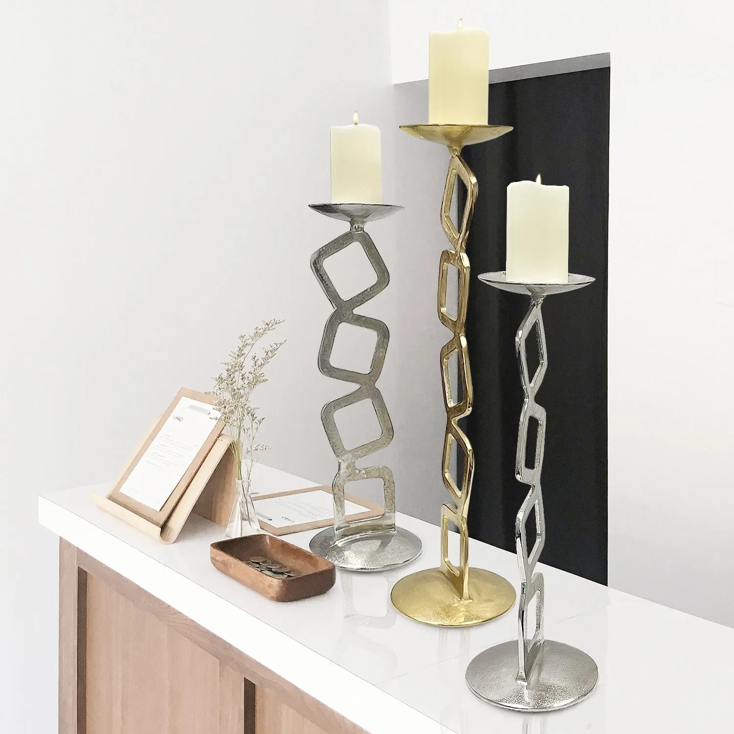 Geometric Candle Holder