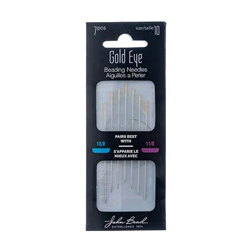 Gold Eye Beading Needles