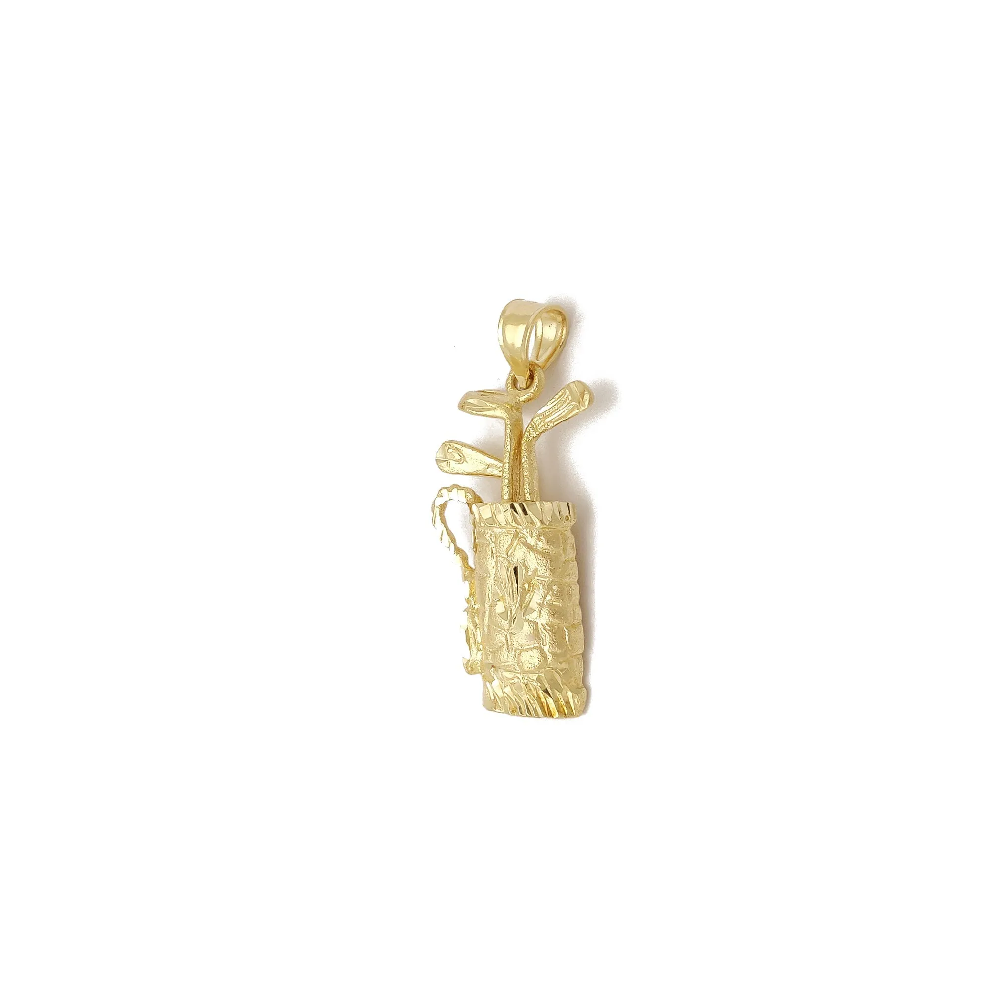 Golf Club Bag Pendant (14K)