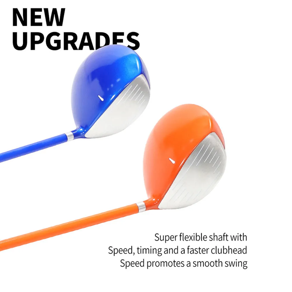 Golf Driver Super Flexible Shaft Golf Swing Training Aid and Distance Trainer