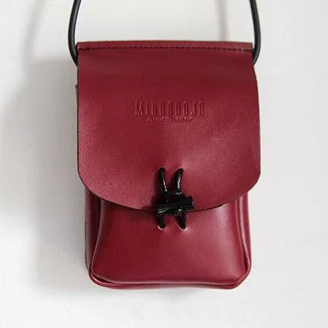 Green Leather Phone Crossbody Bag Womens Cell Phone Crossbody Bag Crossbody Bag Small Leather