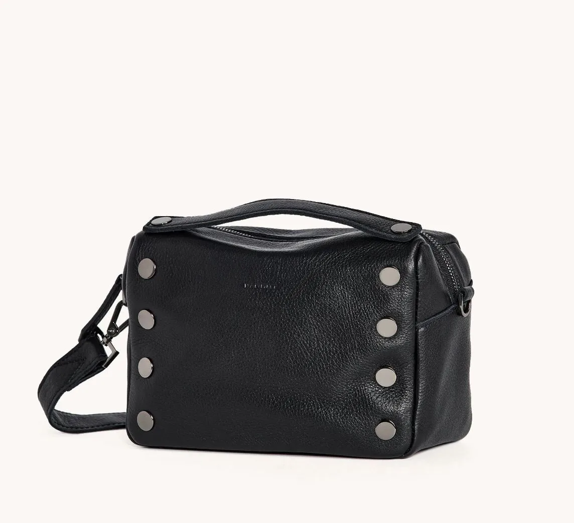 Hammitt Evan Crossbody Small in Black/Gunmetal