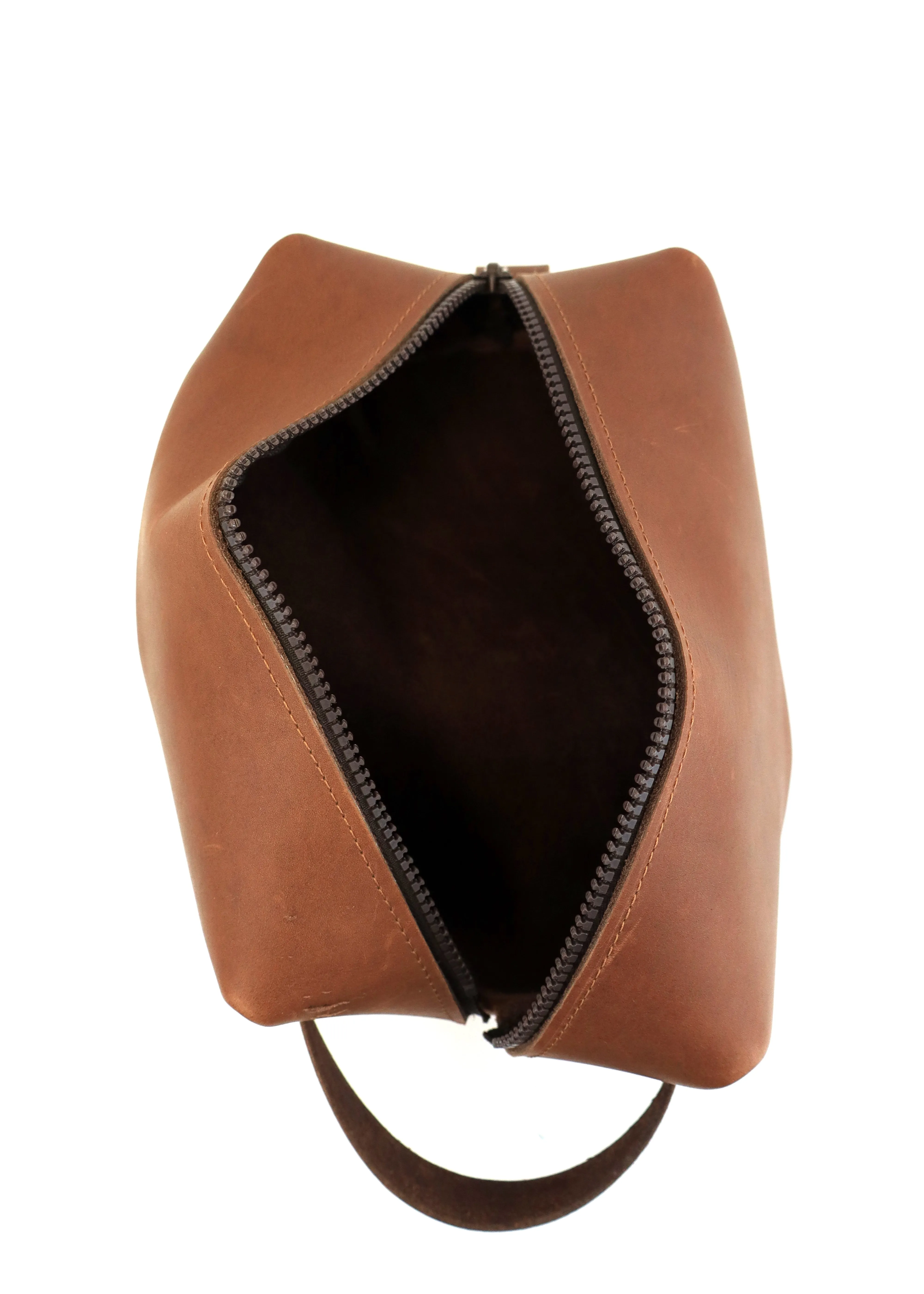 Hank's Stitch Work's Leather Shaving Bags