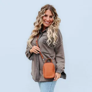 Harlow Crossbody Bag - Brown