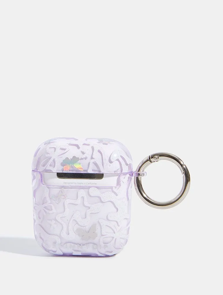 Holo Butterfly Swirl AirPods Case