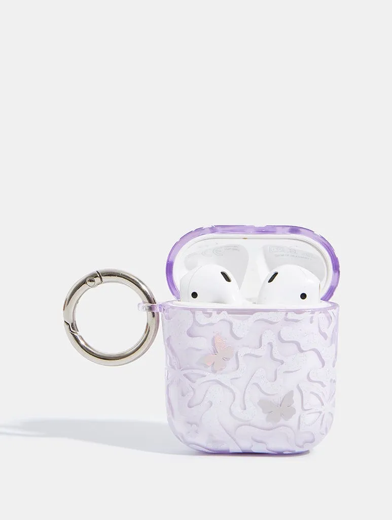 Holo Butterfly Swirl AirPods Case