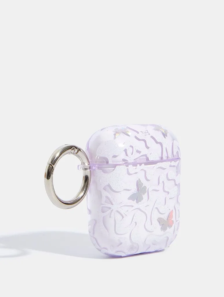 Holo Butterfly Swirl AirPods Case