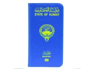 Iphone 11 Pro Max Book Case (Kuwait Passport)-M4FG