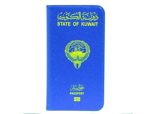 Iphone 11 Pro Max Book Case (Kuwait Passport)-M4FG