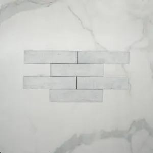 Ivory Macy Brick Look Tile Matt Porcelain Sample