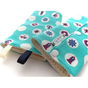 Jinglebib Drool Pad - Marine