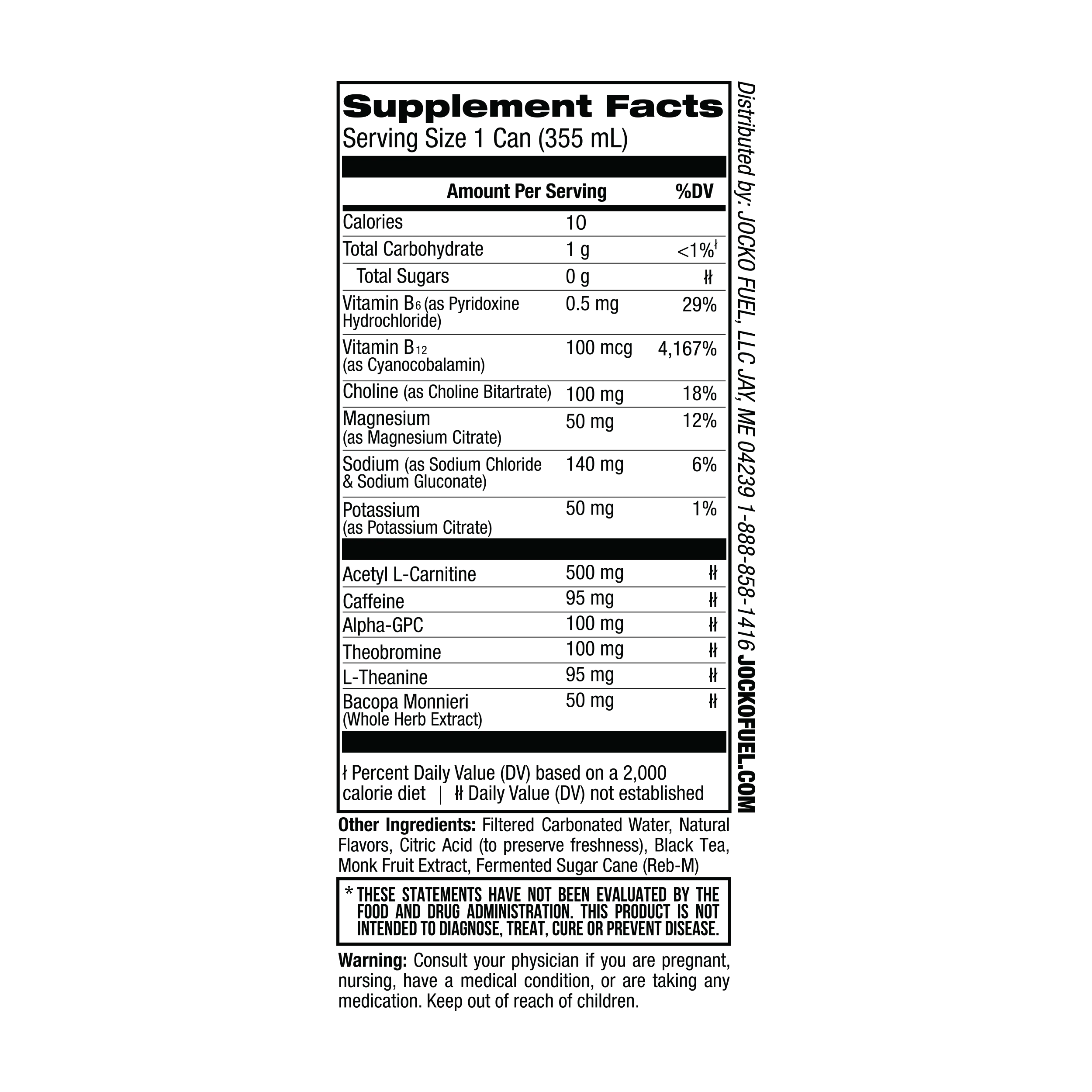 JOCKO GO DRINK - VARIETY PACK - (Pack of 8)