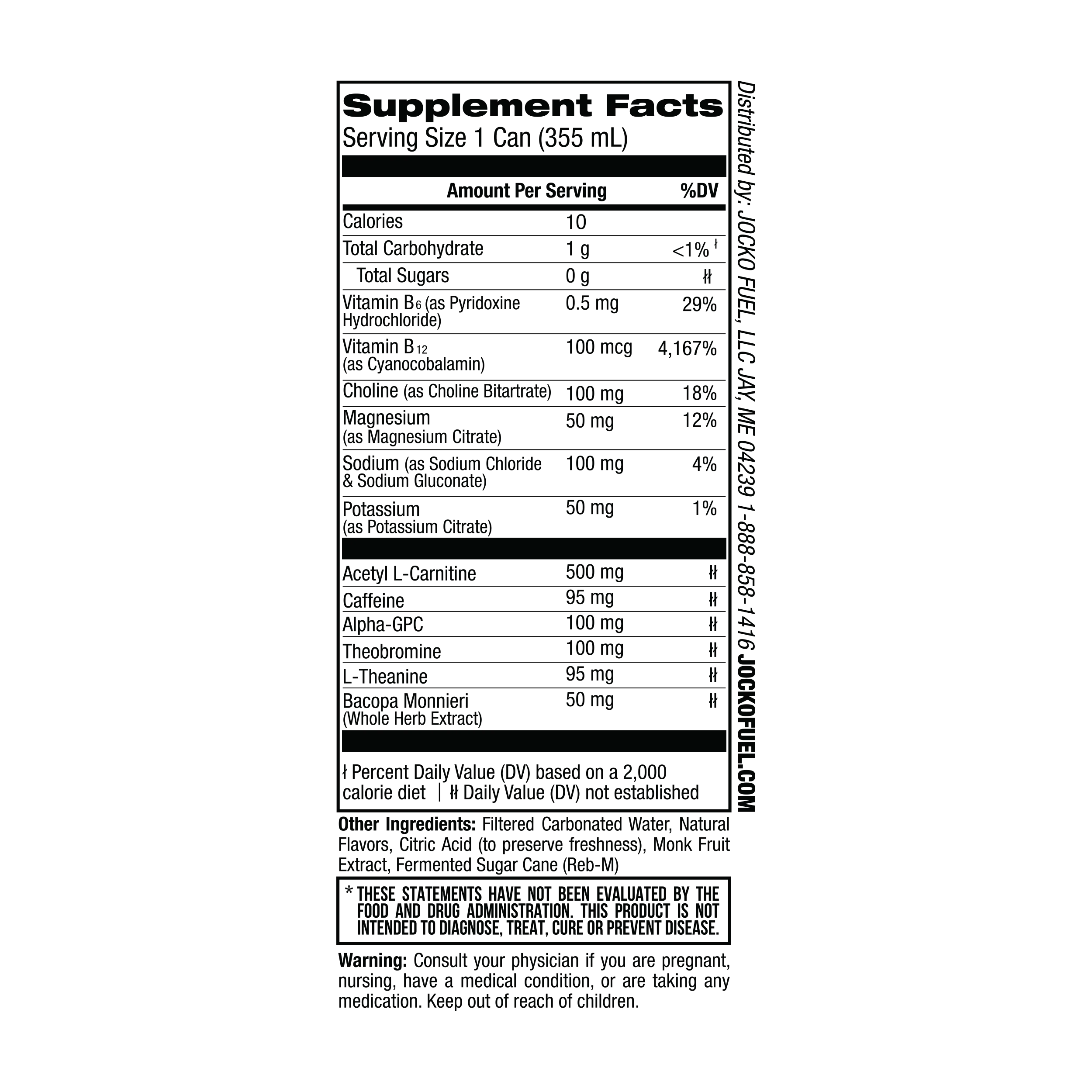 JOCKO GO DRINK - VARIETY PACK - (Pack of 8)