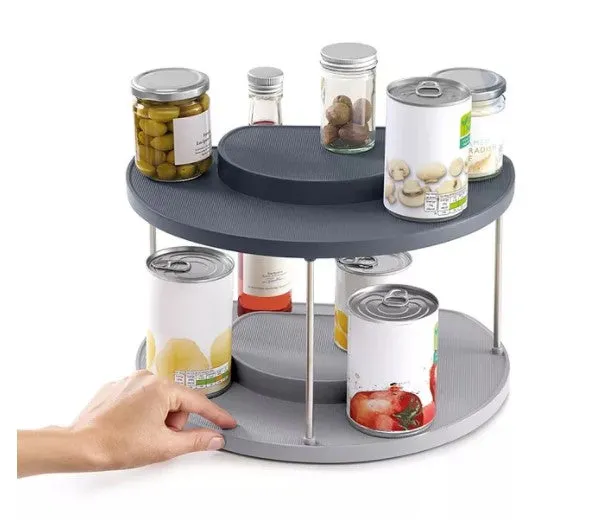 Joseph Joseph CupboardStore 2-Tier Rotating Organizer