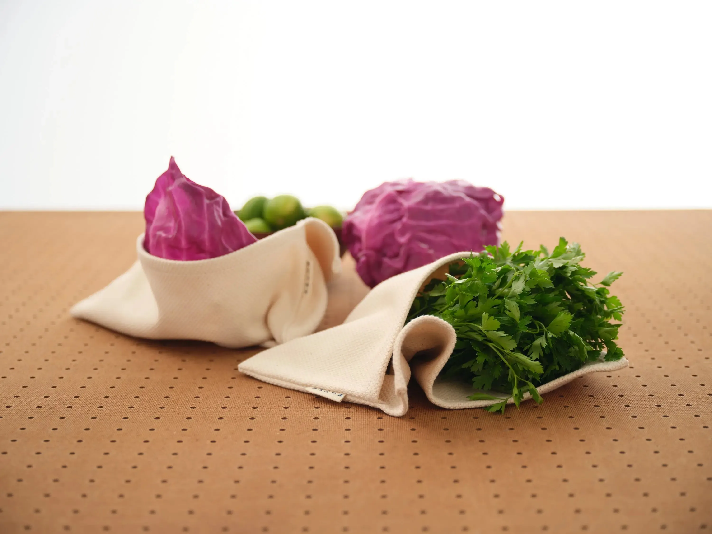 Kitchen Towels   Crisper Bags Set | Eco-Friendly