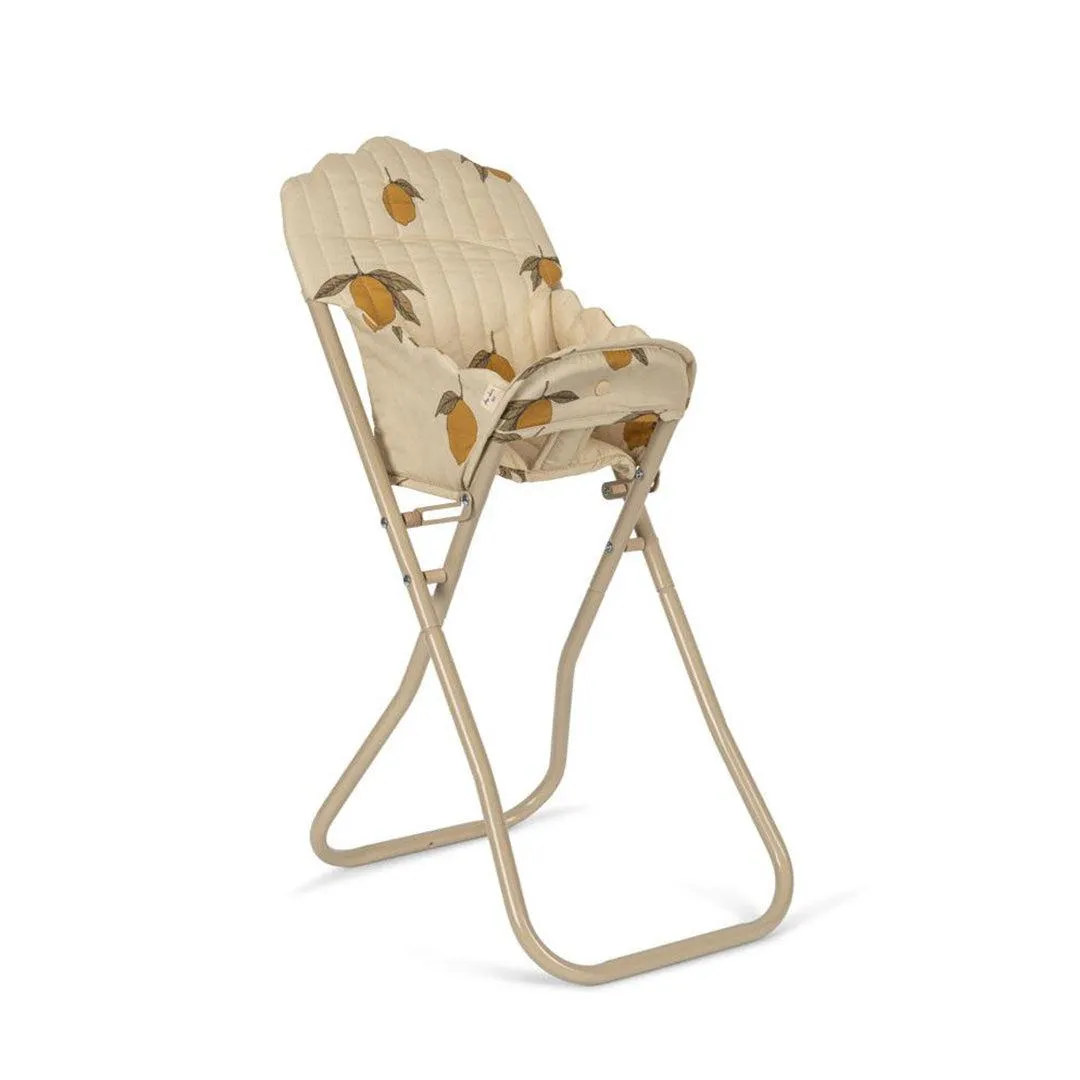 Konges Slojd Doll High Chair - Mon Grand Citron