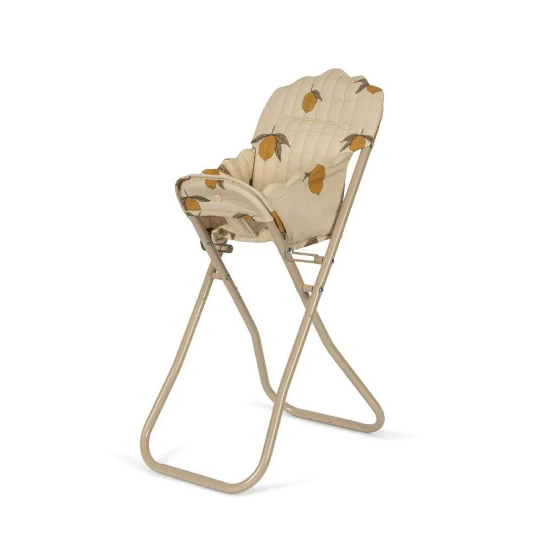 Konges Slojd Doll High Chair - Mon Grand Citron