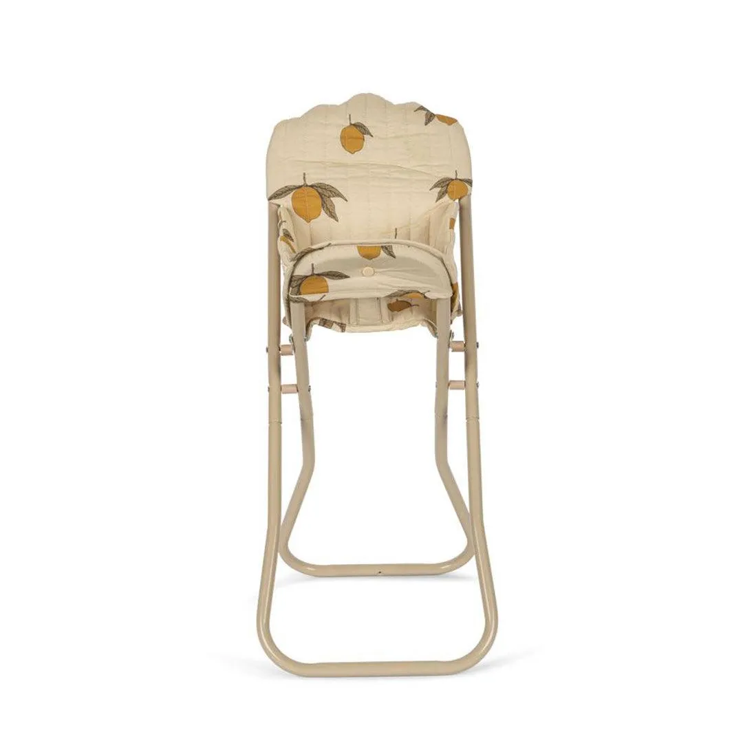 Konges Slojd Doll High Chair - Mon Grand Citron