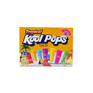 Kool Pops Tropical Freezer Pops 20 Pack – Imported Frozen Treats