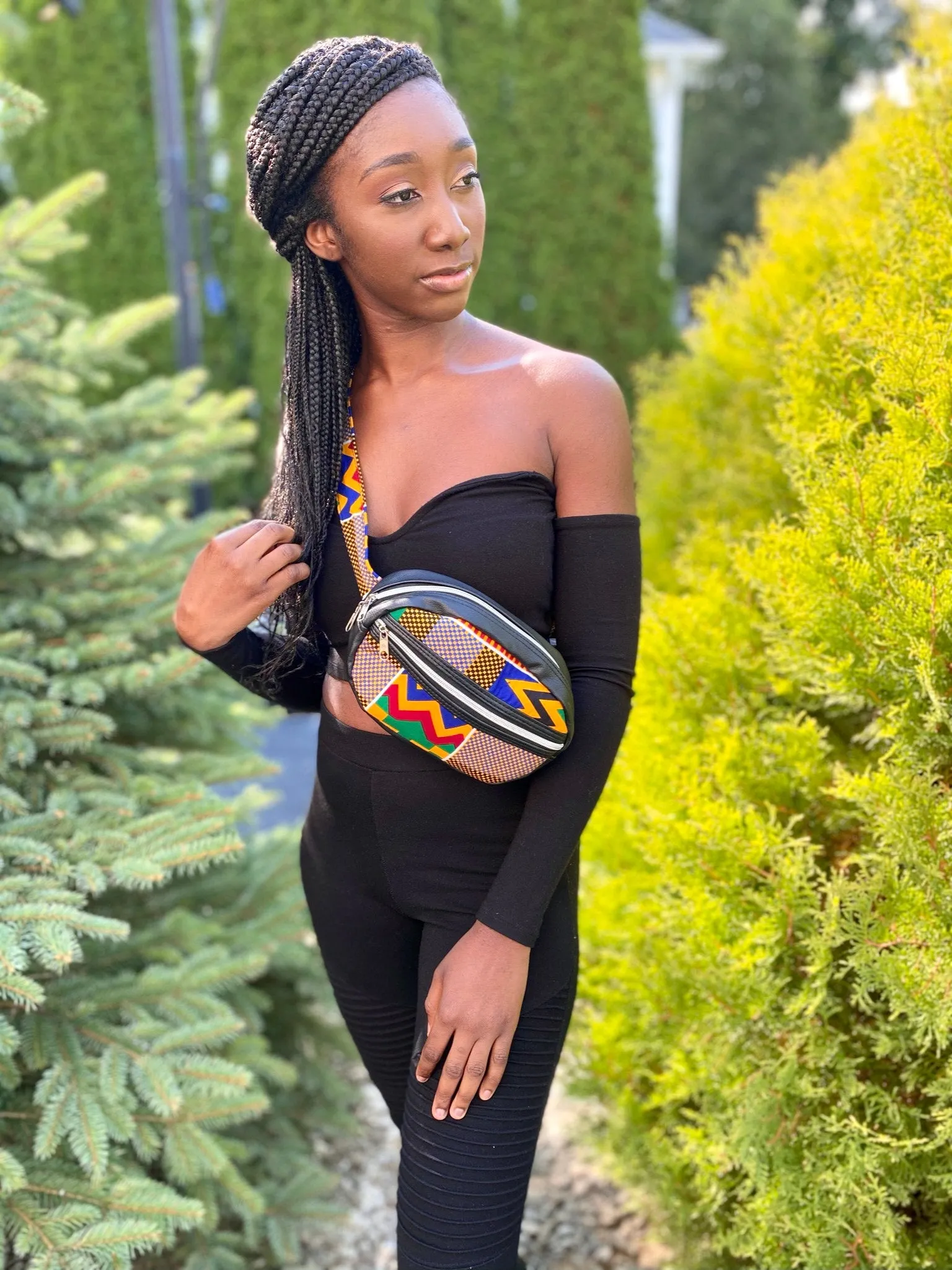 Kukua African Print Fanny Pack