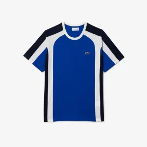 LACOSTE COLORBLOCK COTTON JERSEY T-SHIRT Men’s - ROYAL BLUE/NAVY/WHITE-CJL