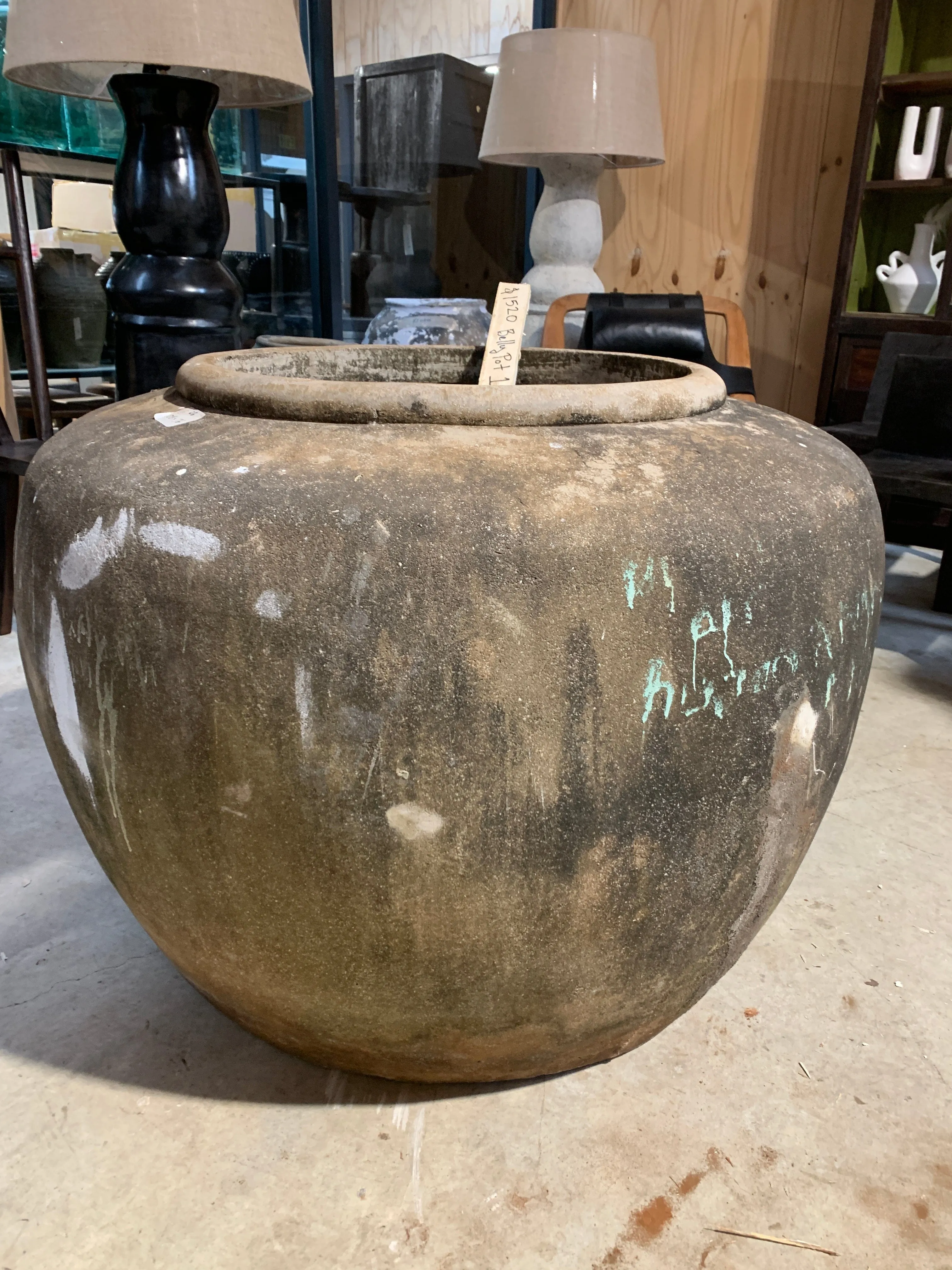 Large Belly Pots