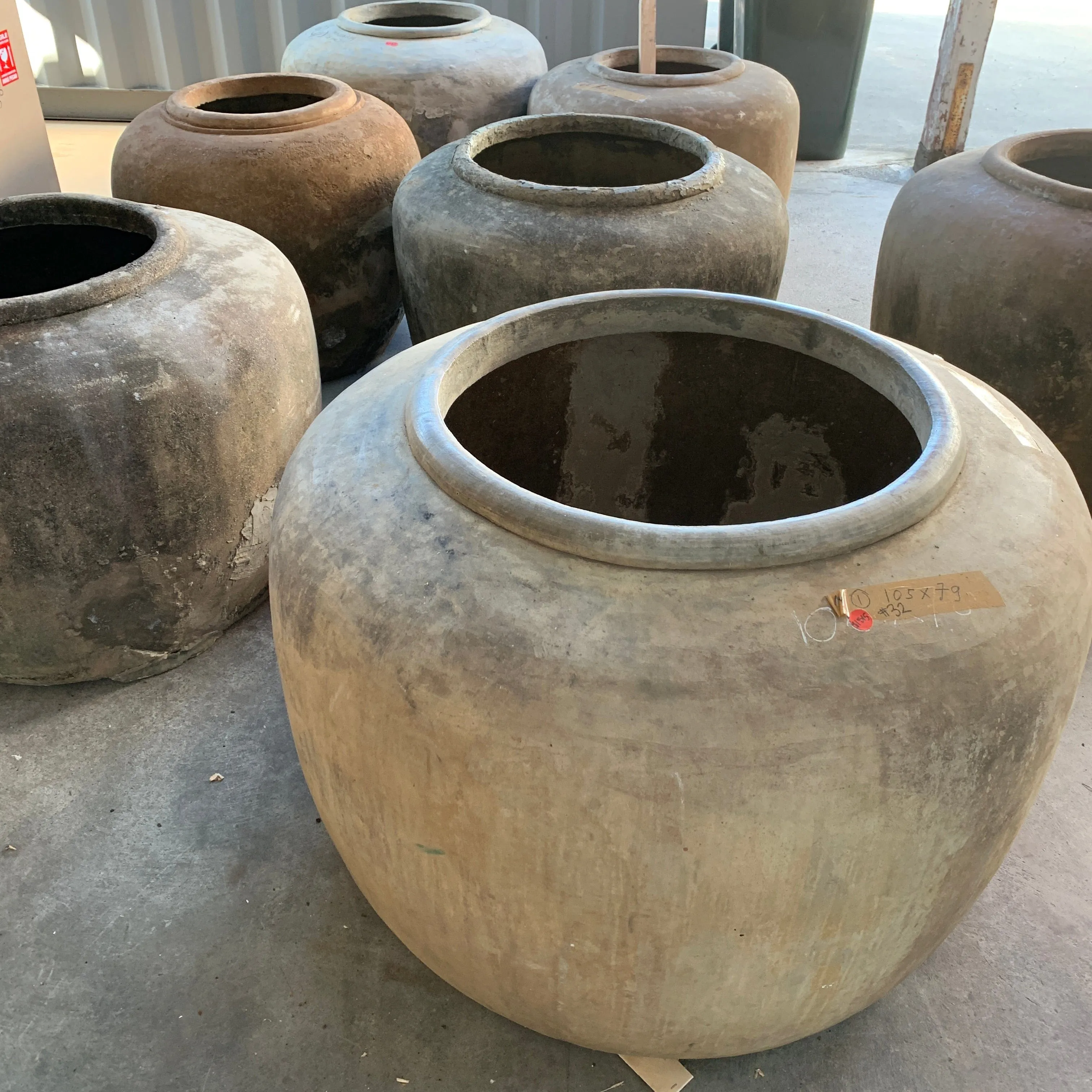 Large Belly Pots
