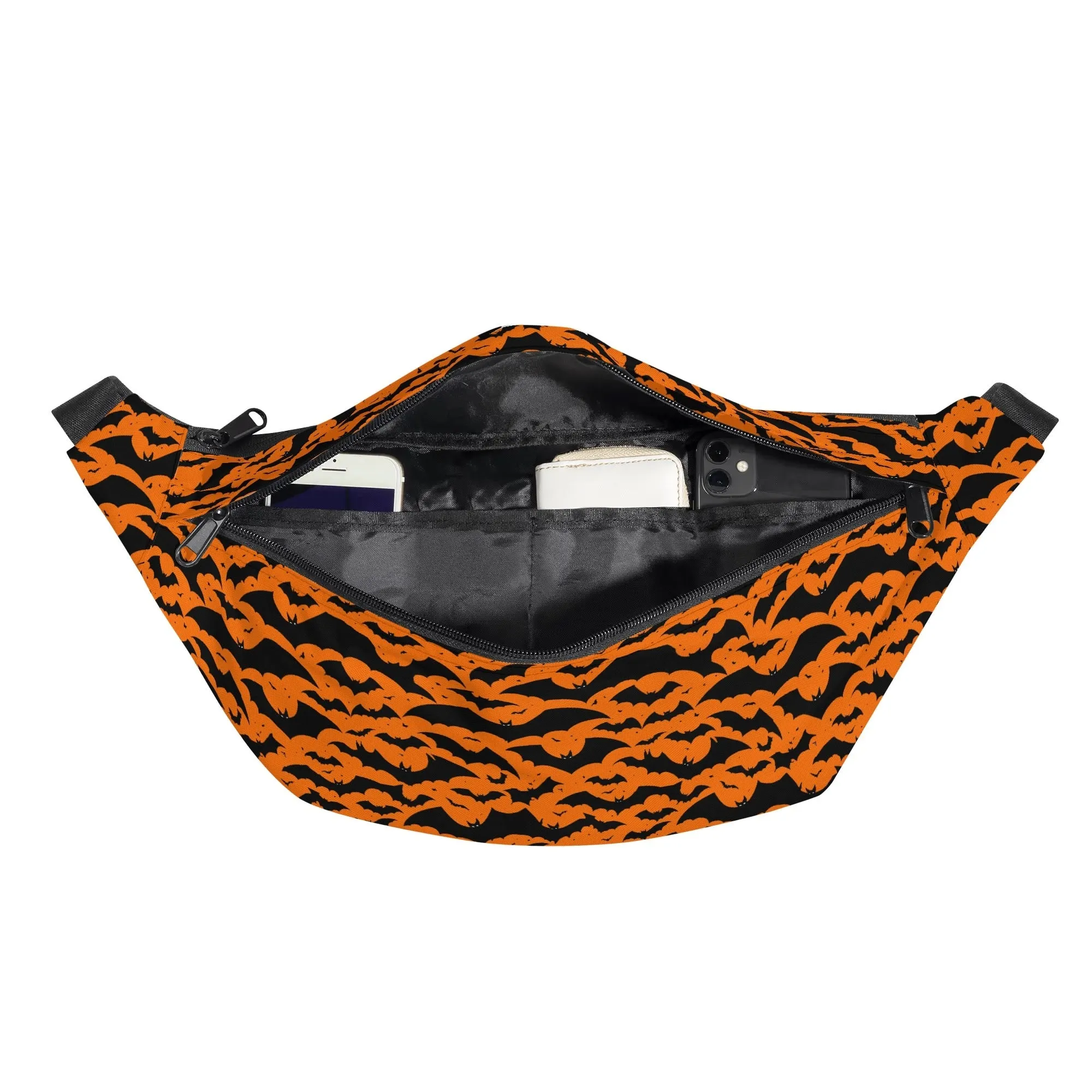 Large Halloween Bats Fanny Pack