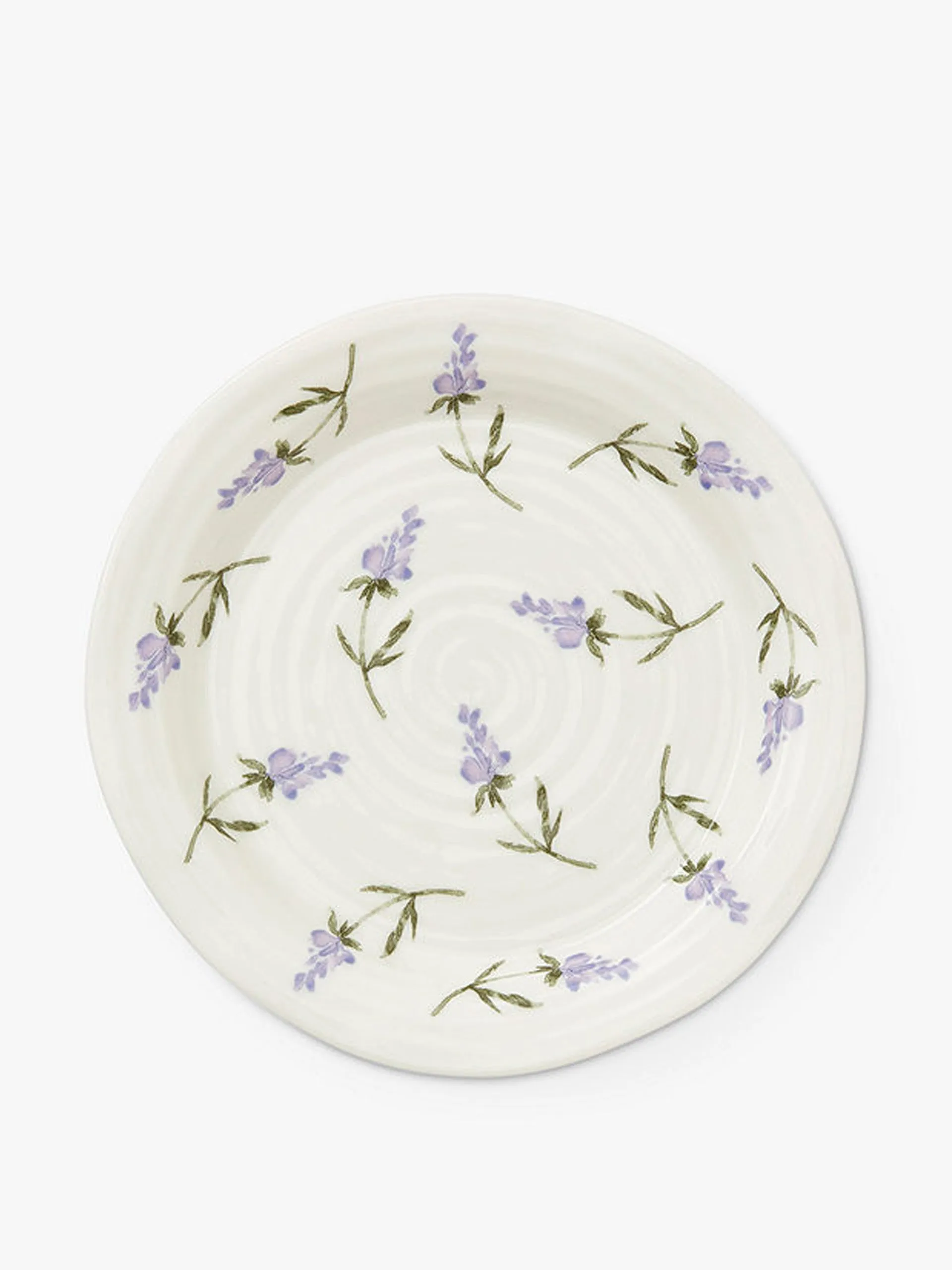 Lavandula Porcelain tea plate