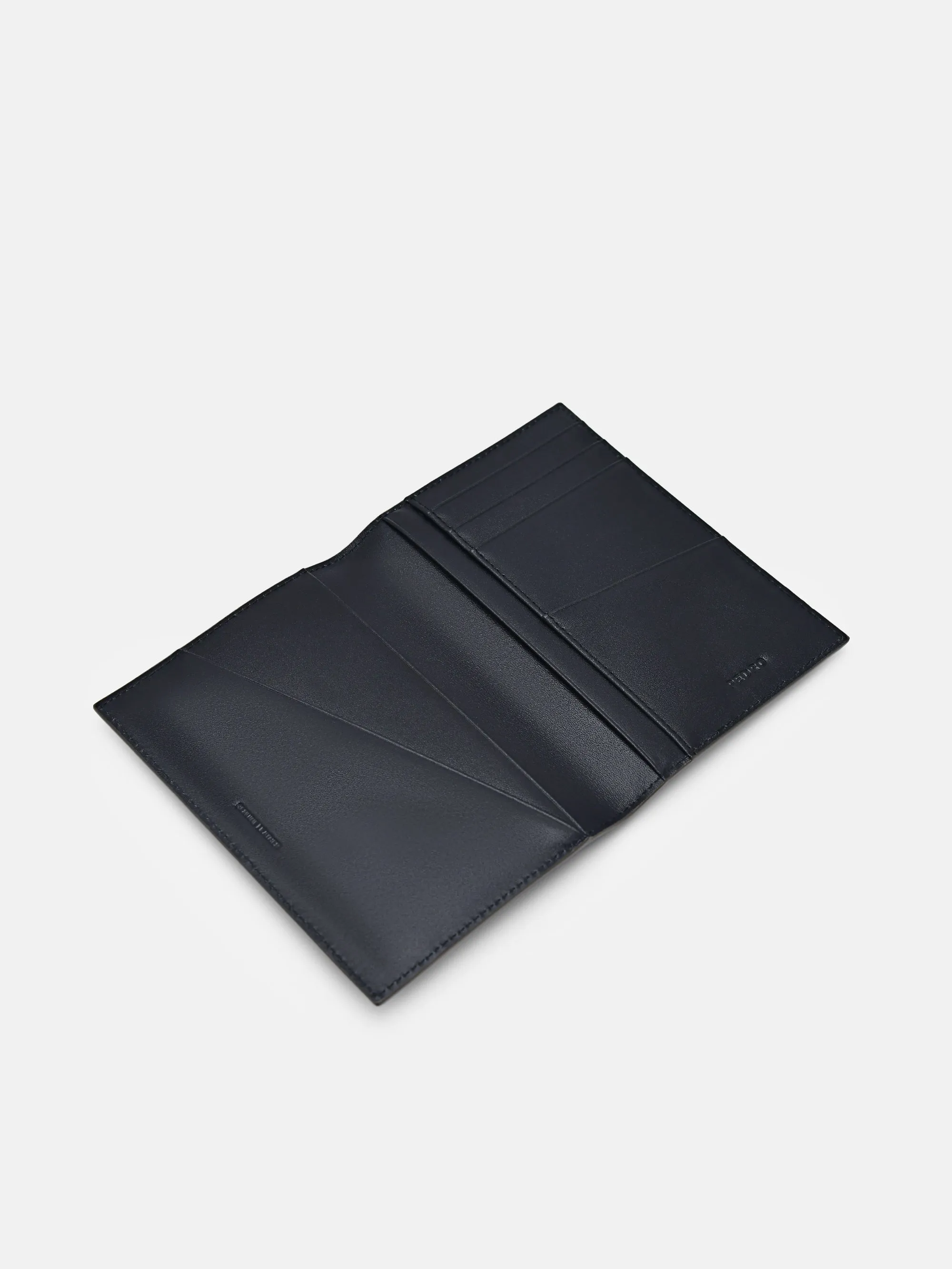 Leather Bi-Fold Passport Holder