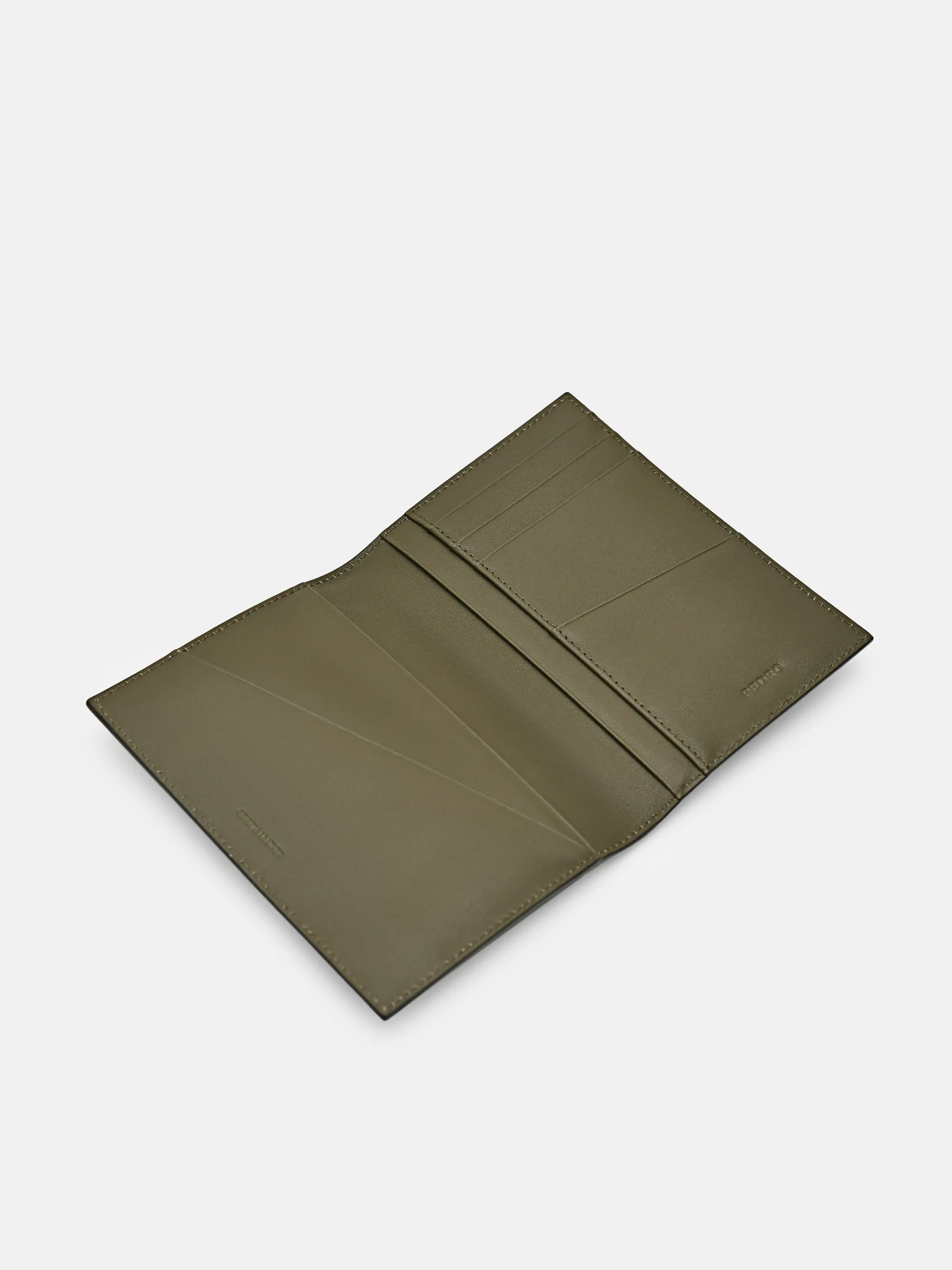 Leather Bi-Fold Passport Holder
