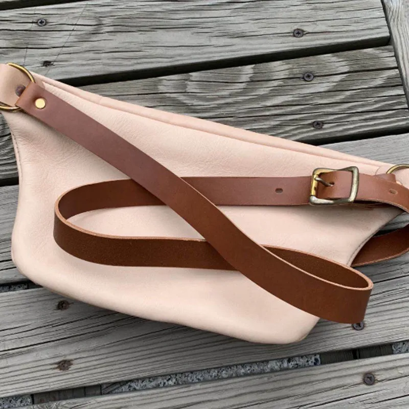 Leather Side Bag Pattern Leather Sling Bag Pattern Leather Craft Patterns Leather Templates