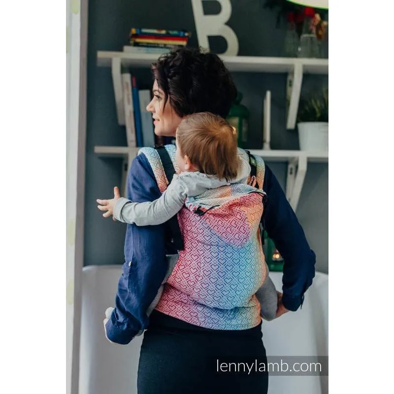 Lenny Lamb Ergonomic Carrier (TODDLER) -  BIG LOVE RAINBOW
