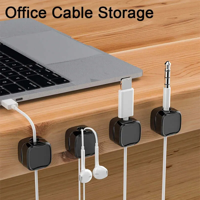 Magnetic Cable Organizer (3-Pack) – No More Cable Mess