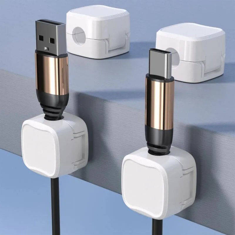 Magnetic Cable Organizer (3-Pack) – No More Cable Mess